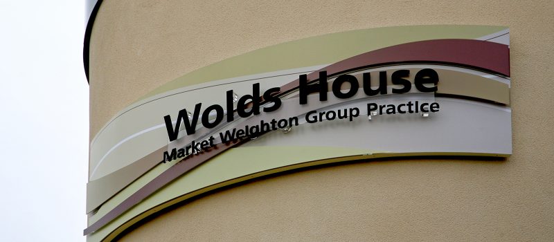 Wolds House Acrylic Outdoor Signage