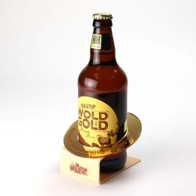 wold top brewery bottle display stand