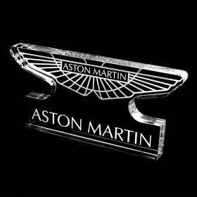 Aston Martin Acrylic Branding Block