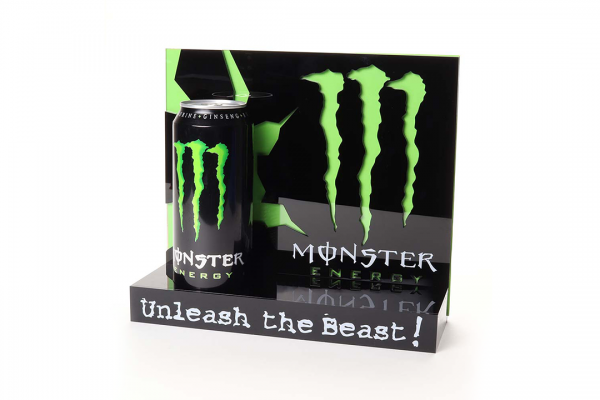 monster energy green banner