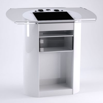 Acrylic AV Lecterns Full