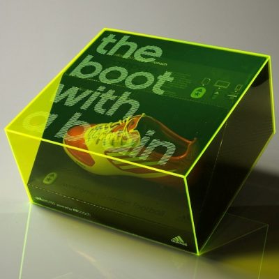 Adidas MiCoach Green Acrylic Presentation Box
