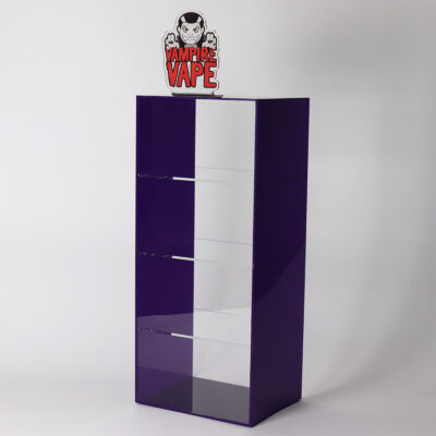 Acrylic Point of Sale_Vampire Vape Unit