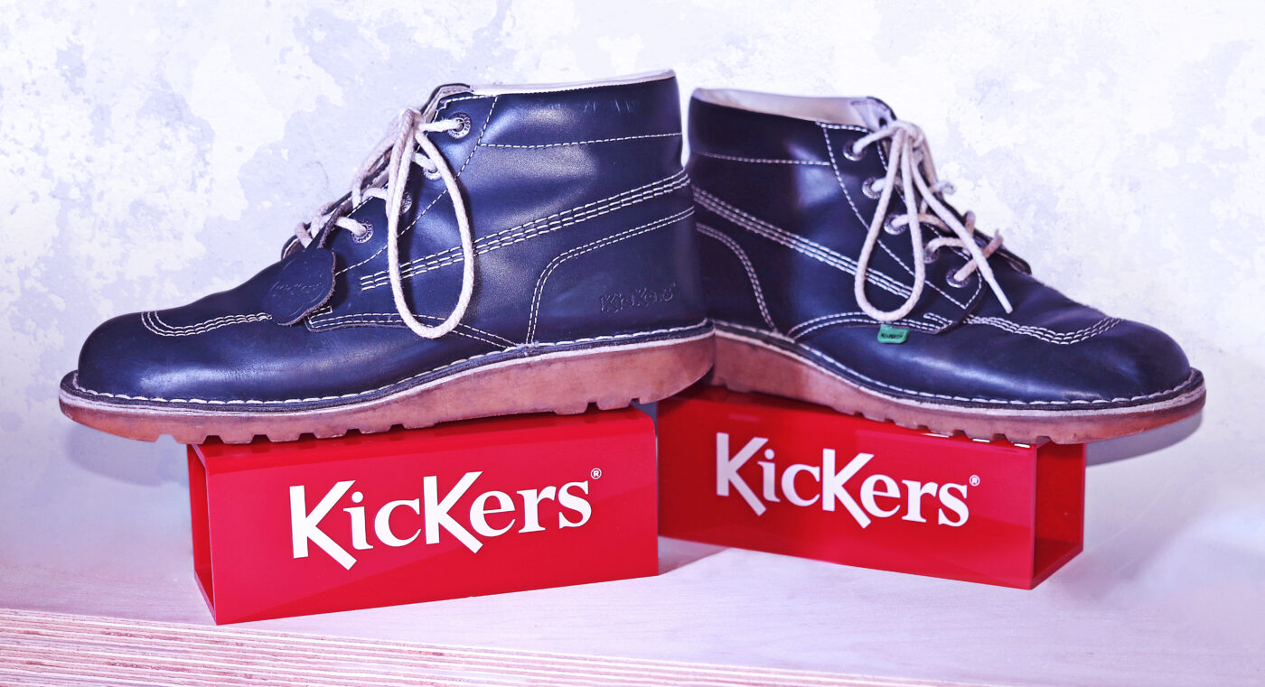 Acrylic Branding Blocks - Kickers with Trainers
