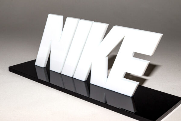 Acrylic Branding Blocks - Nike