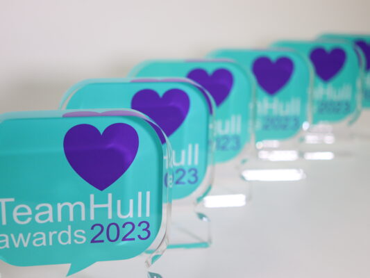 Acrylic Awards - TeamHull Awards 2023