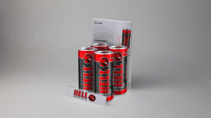 Retail Shelf POS - Energy Drink